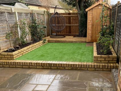 small garden renovation