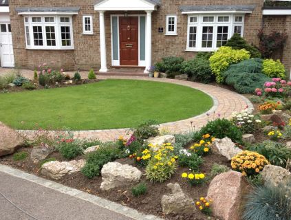 front garden design